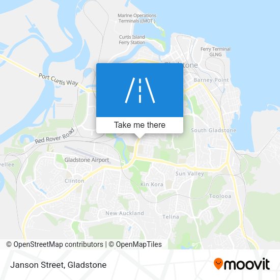 Janson Street map