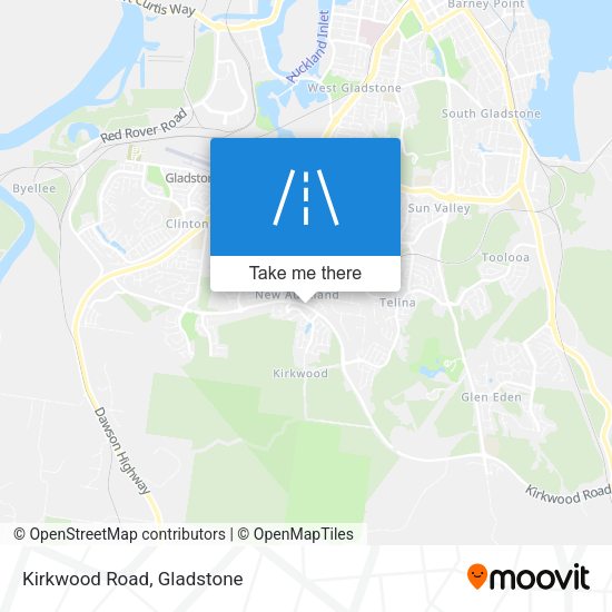 Kirkwood Road map