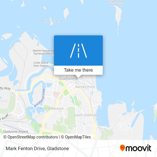 Mark Fenton Drive map