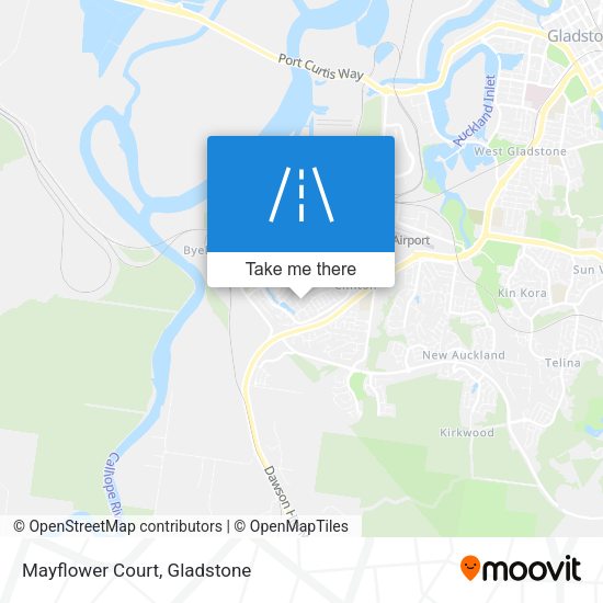 Mayflower Court map