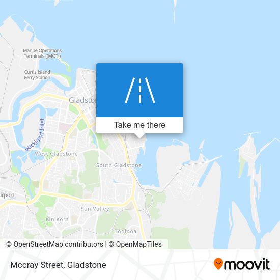 Mccray Street map