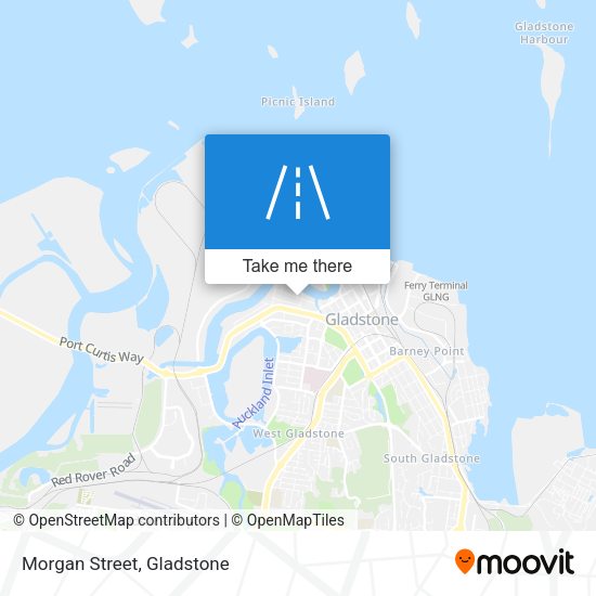 Morgan Street map