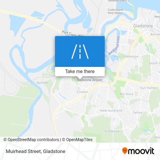 Muirhead Street map