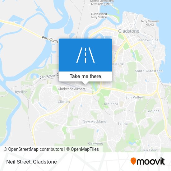 Neil Street map