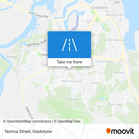 Norma Street map