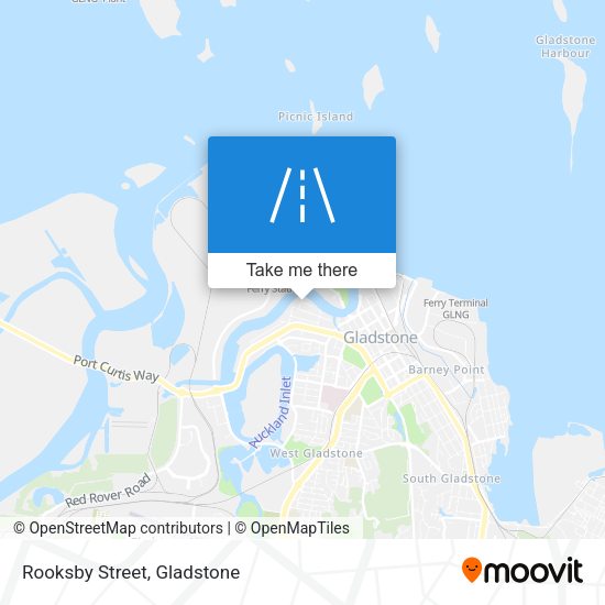 Rooksby Street map