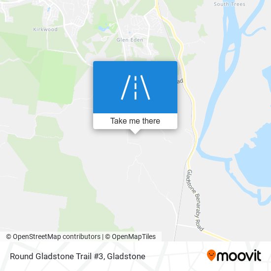 Round Gladstone Trail #3 map