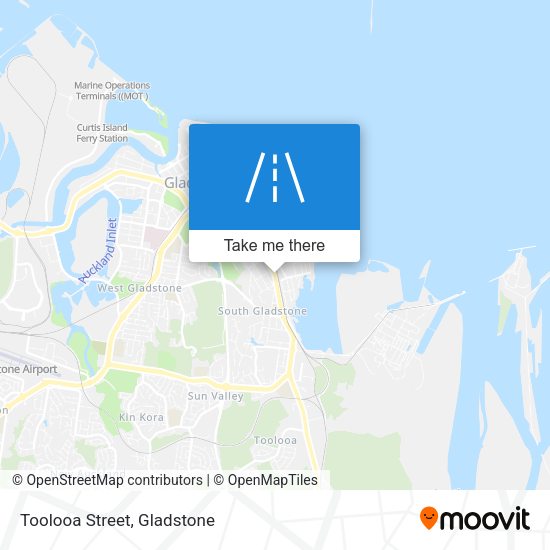 Toolooa Street map