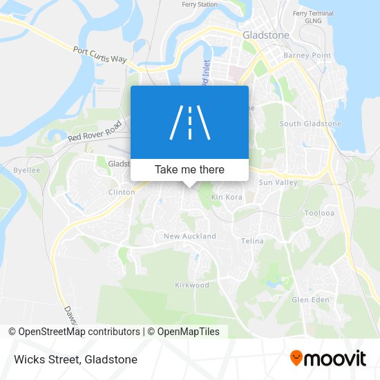 Wicks Street map