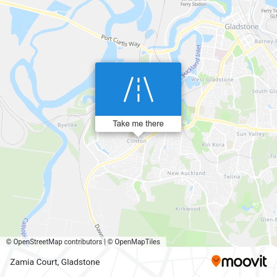 Zamia Court map