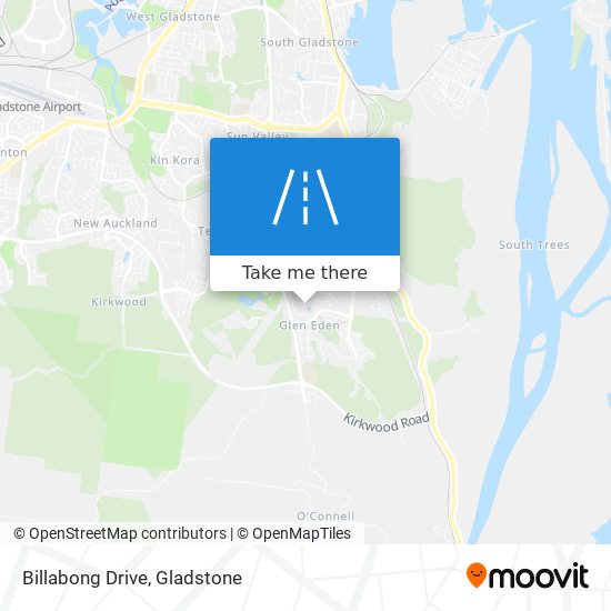 Billabong Drive map