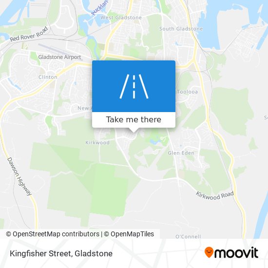 Kingfisher Street map