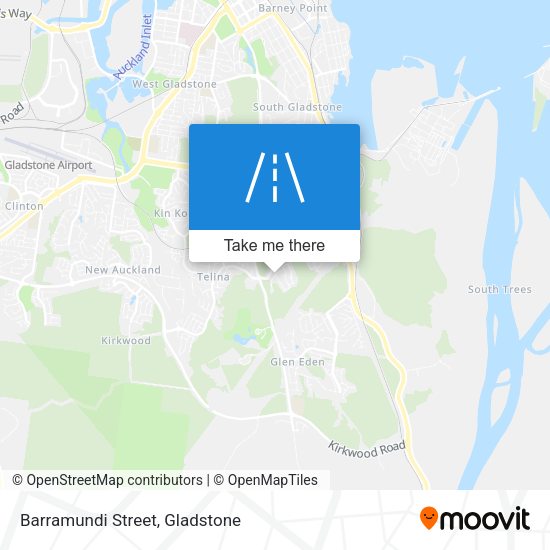 Barramundi Street map