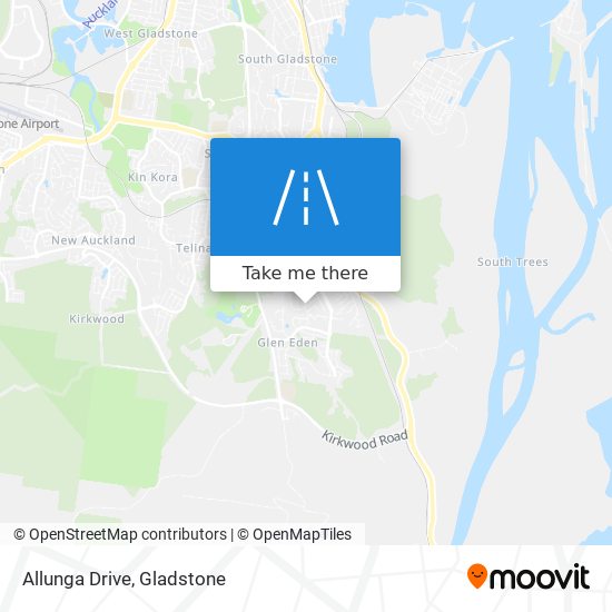 Allunga Drive map