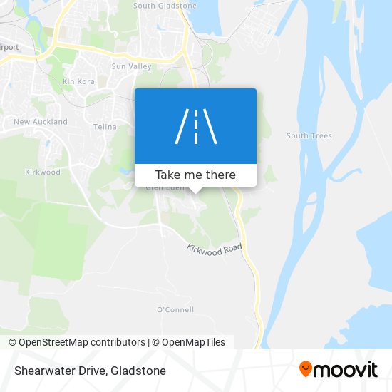 Shearwater Drive map