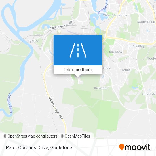 Peter Corones Drive map