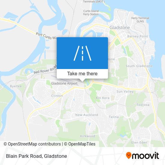 Blain Park Road map