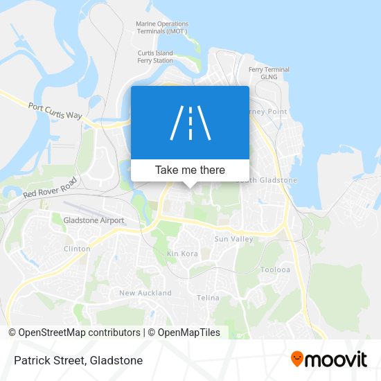 Patrick Street map