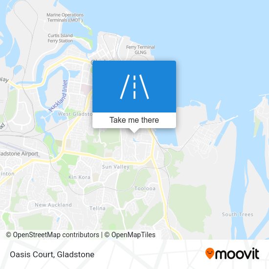 Oasis Court map