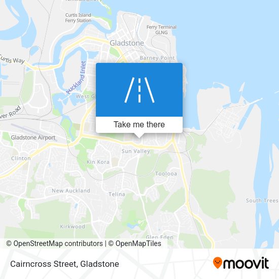 Cairncross Street map
