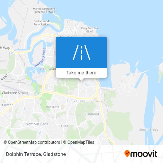 Dolphin Terrace map