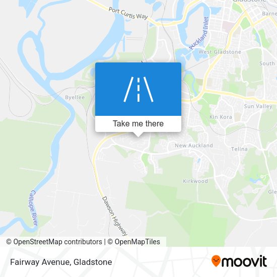 Fairway Avenue map