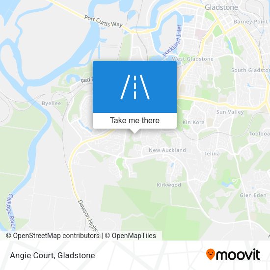 Angie Court map