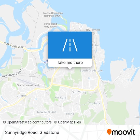 Sunnyridge Road map