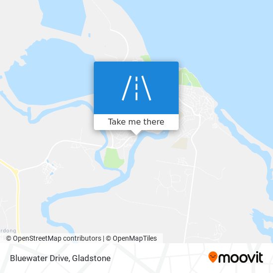 Bluewater Drive map