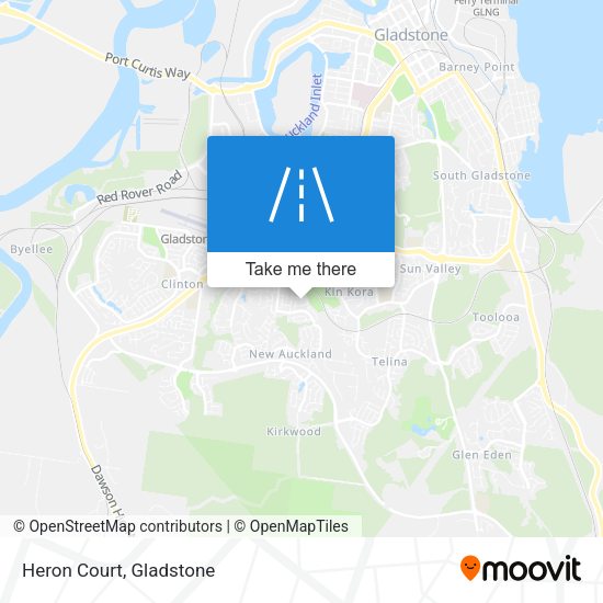 Heron Court map