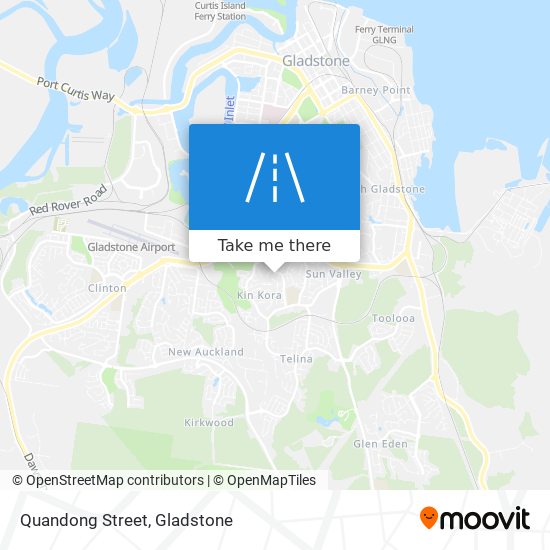 Quandong Street map