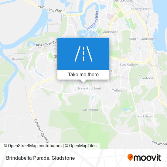 Brindabella Parade map