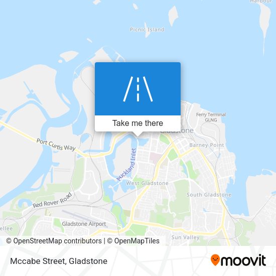 Mccabe Street map