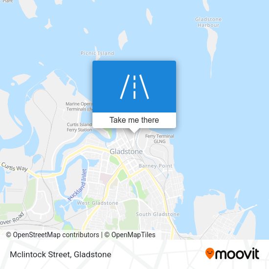 Mclintock Street map