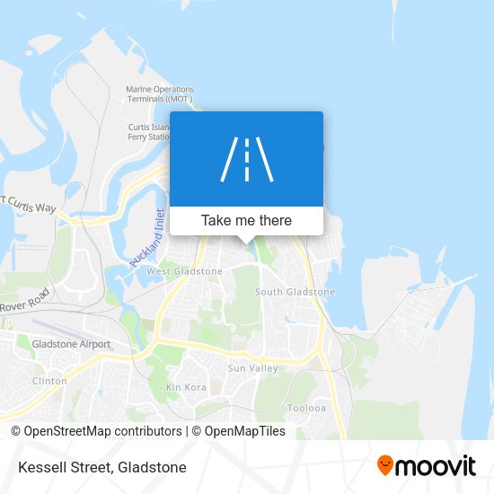 Kessell Street map