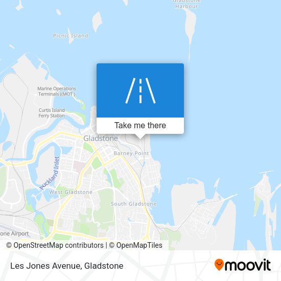 Les Jones Avenue map