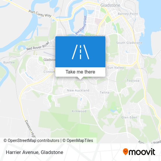 Harrier Avenue map
