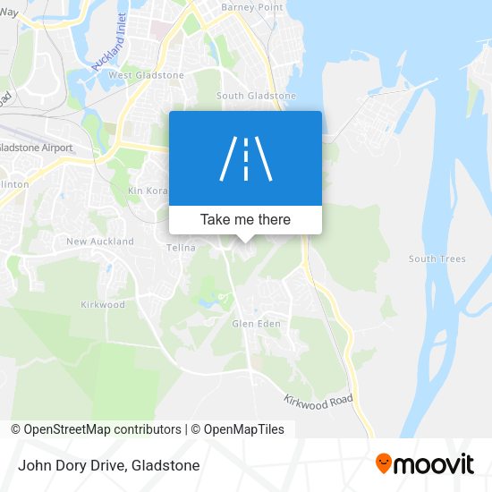 John Dory Drive map