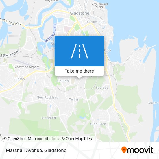 Marshall Avenue map