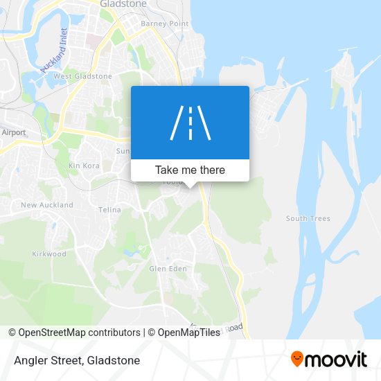 Angler Street map