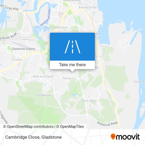 Cambridge Close map