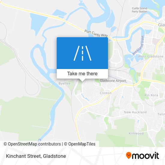 Kinchant Street map