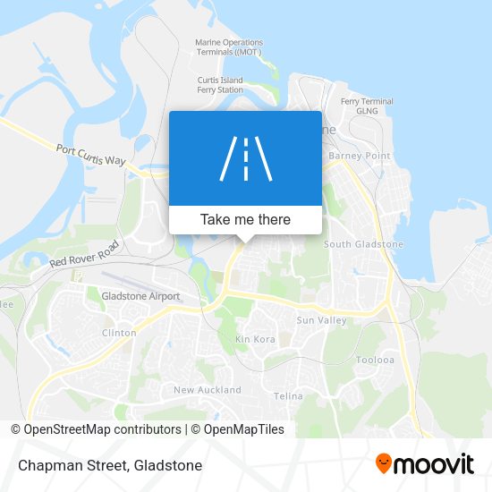 Chapman Street map