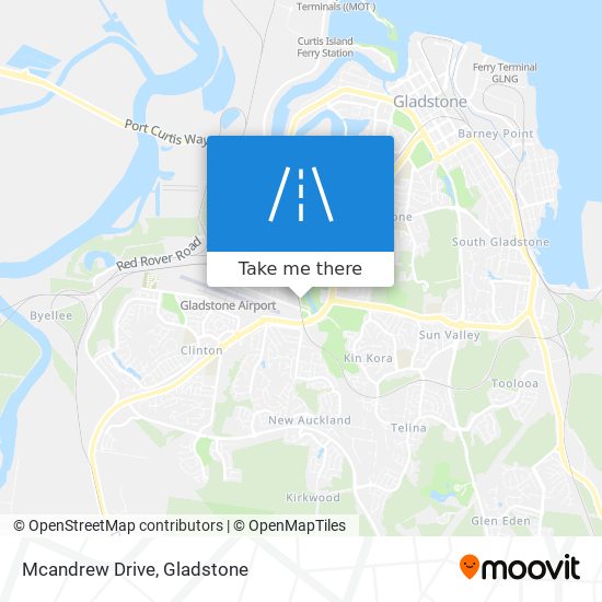 Mcandrew Drive map