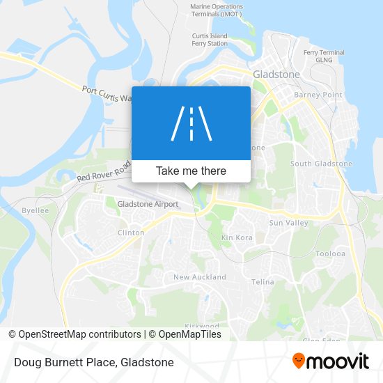 Doug Burnett Place map