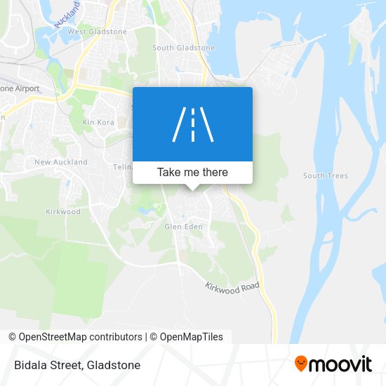 Bidala Street map