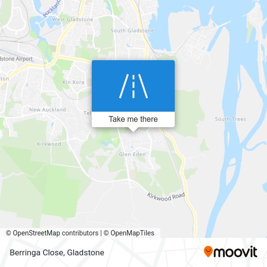 Berringa Close map