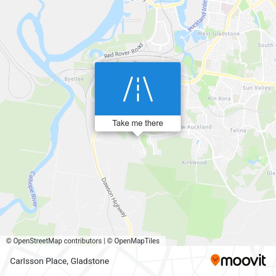 Carlsson Place map