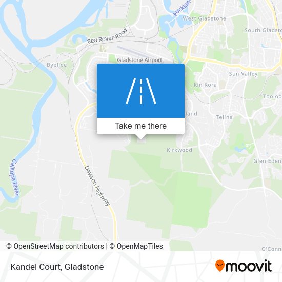 Kandel Court map