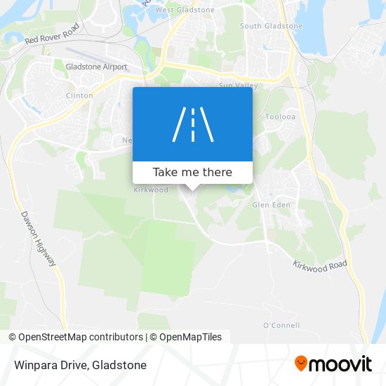 Winpara Drive map